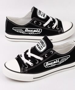 Alternative view of Ducati Canvas Sneakers Shoes For Men Women Fans