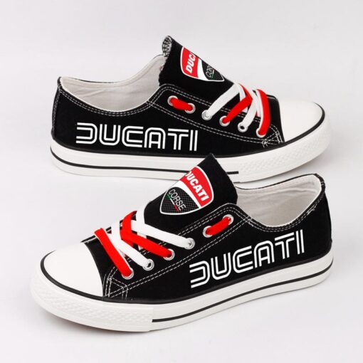 Ducati Canvas Sneakers Shoes For Men Women Fans - Image 7