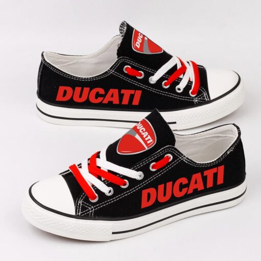 Ducati Canvas Sneakers Shoes For Men Women Fans - Image 9