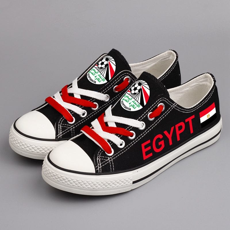 Egypt Low Top Canvas Sport Sneakers Shoes For Men Women Fans 1 Egypt Low Top Canvas Sport Sneakers Shoes For Men Women Fans