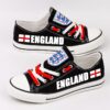 England Low Top Canvas Sport Sneakers Shoes For Men Women Fans 4 England 1