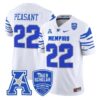 Frank Peasant Jersey #22 Memphis Tigers 2025 Vapor Limited Stitched White 11 FrankPeasantJersey 22MemphisTigers2025VaporLimitedStitchedWhite