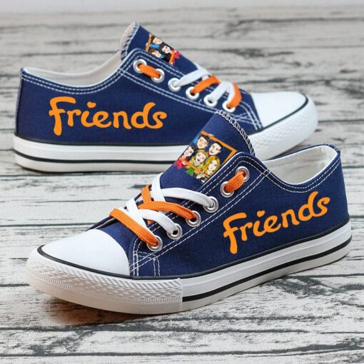 Friends Low Top Canvas Sport Sneakers Shoes For Men Women Fans