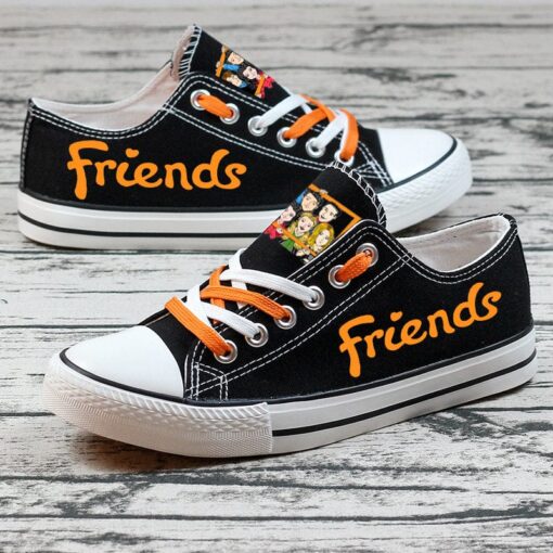 Friends Low Top Canvas Sport Sneakers Shoes For Men Women Fans - Image 2