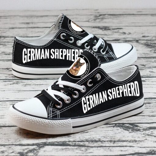 GERMAN SHEPHERD Canvas Sneakers Shoes For Men Women Fans - Image 3