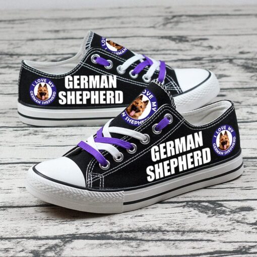 GERMAN SHEPHERD Canvas Sneakers Shoes For Men Women Fans - Image 2