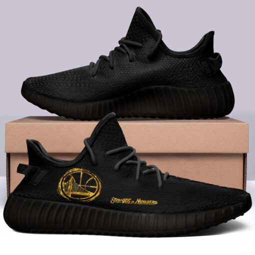 Golden State Warriors NBA 350v Yeezy Sneakers For Men Women Fans - Image 4