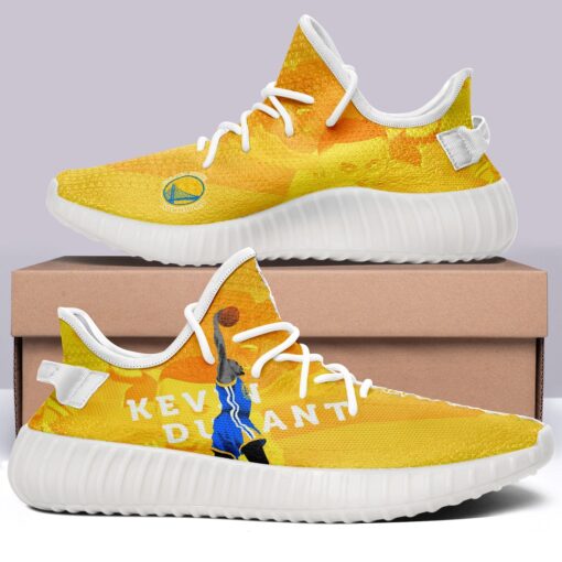 Golden State Warriors NBA 350v Yeezy Sneakers For Men Women Fans - Image 6