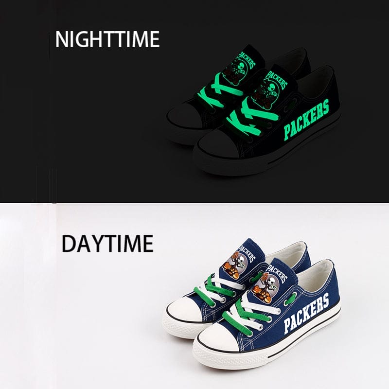 Green Bay Packers Low Top Canvas Sport Sneakers Shoes For Men Women Fans 5 Green Bay Packers Low Top Canvas Sport Sneakers Shoes For Men Women Fans - Image 5