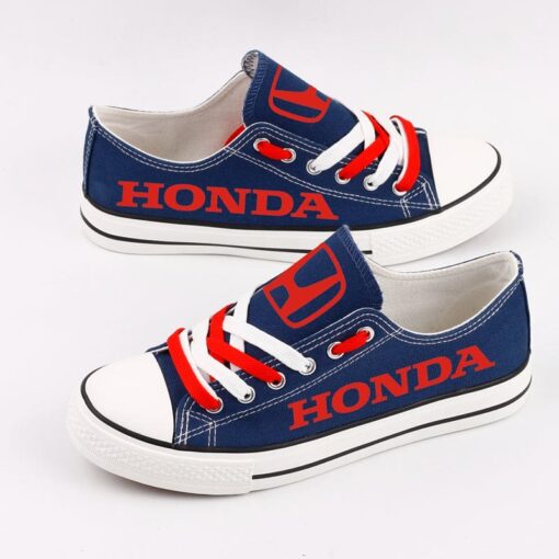Honda Canvas Sneakers Shoes For Men Women Fans