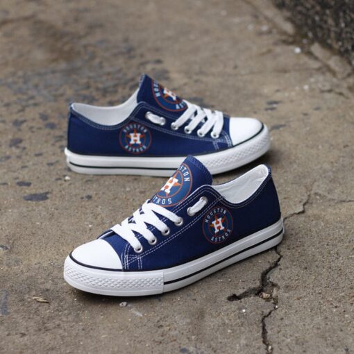 Houston Astros Limited Print Low Top Canvas Shoes Sport Sneakers For Men Women Fans - Image 6