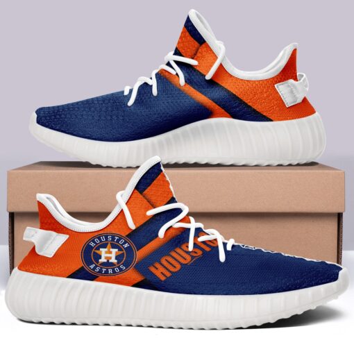 Houston Astros NFL 350v Yeezy Sneakers For Men Women Fans - Image 3