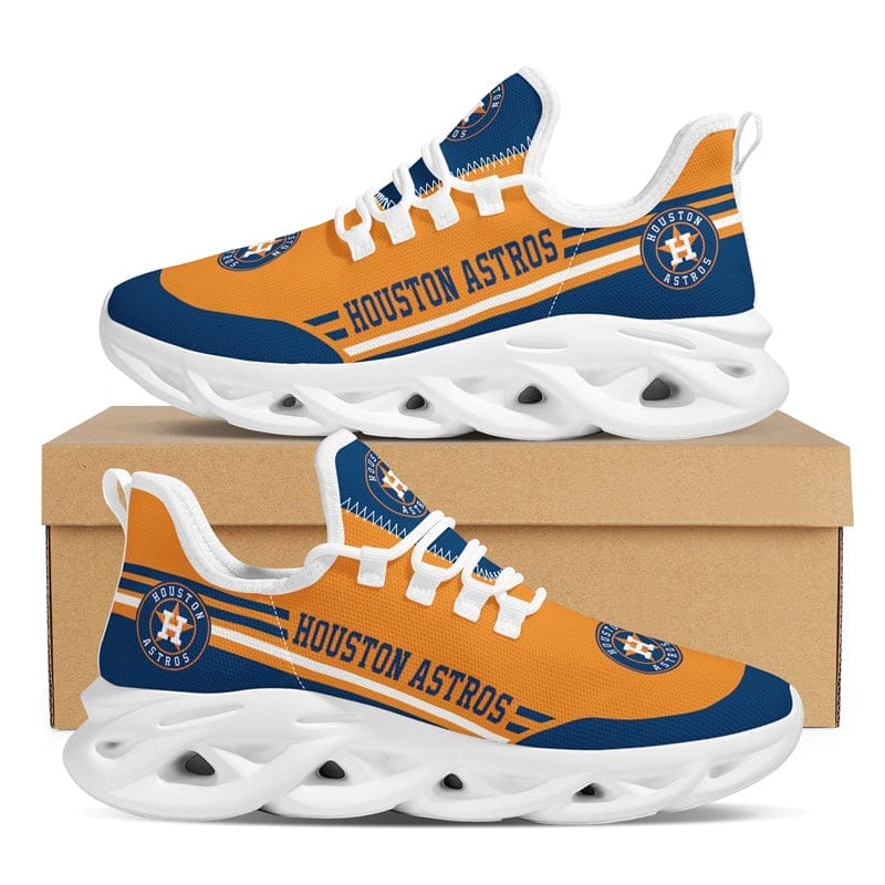 Houston Astros Max Soul Sneakers Shoes Elevate Your Every Step 2 Houston Astros Max Soul Sneakers Shoes Elevate Your Every Step - Image 2