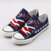 Houston Texans Limited Print NFL Students Low Top Canvas Shoes Sport Sneakers 2 1e094b06 bfe3 46e4 b5a4 ae29278f973d