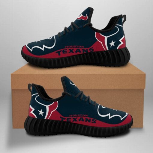 Houston Texans Sneaker Shoes NFL For Men Women Fans - Image 3