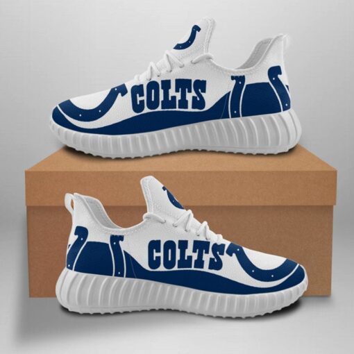 Indianapolis Colts Sneaker Shoes NFL For Men Women Fans - Image 2