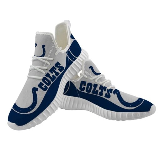 Indianapolis Colts Sneaker Shoes NFL For Men Women Fans - Image 3