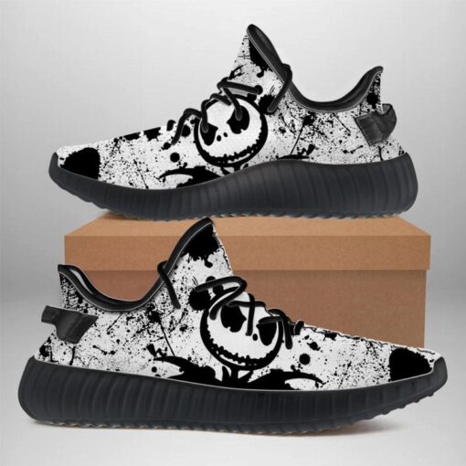 Jack Skellington 350v Yeezy Sneakers For Men Women Fans - Image 4