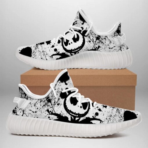 Jack Skellington 350v Yeezy Sneakers For Men Women Fans - Image 5