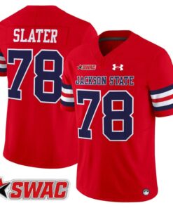 Jackie Slater Jersey #78 Jackson State Tigers 2025 Limited Stitched