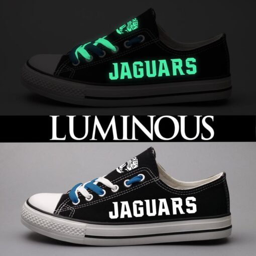 Jacksonville Jaguars Low Top Canvas Sport Sneakers Shoes For Men Women Fans - Image 3
