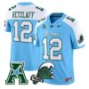 Jake Retzlaff Jersey 12 Tulane Green Wave 2025 Vapor Limited Stitched Blue Alter