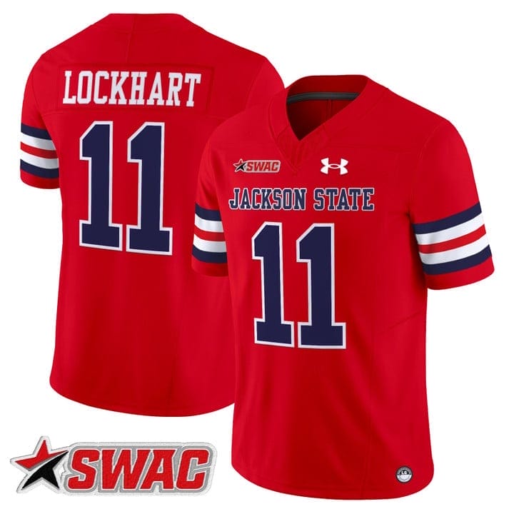 Jared Lockhart Jersey #11 Jackson State Tigers 2025 Limited Stitched