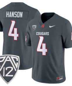Jason Hanson Jersey #4 Washington State Cougars 2025 V2 Vapor Limited Stitched