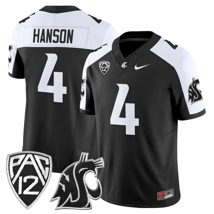 Jason Hanson Jersey 4 Washington State Cougars 2025 Vapor Stitched Black Alter 756a7e18 129e 4a35 bd63 075b5a75b9e4