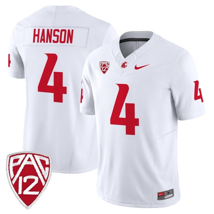 Jason Hanson Jersey #4 Washington State Cougars 2025 Vapor Limited Stitched - Image 5