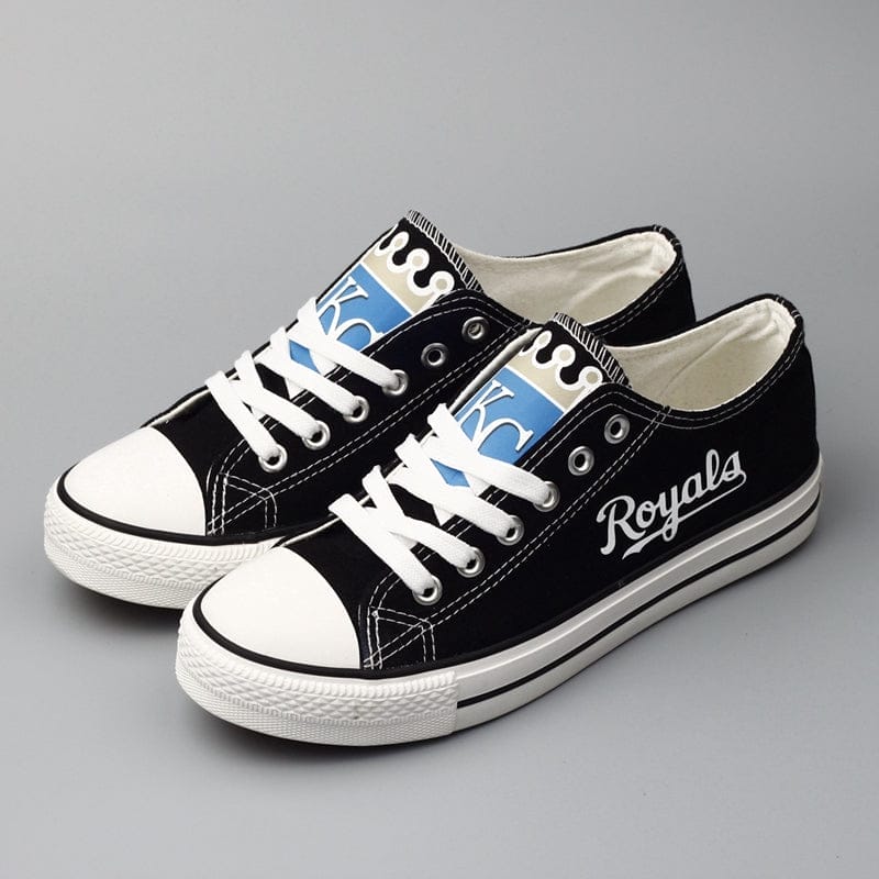 Kansas City Royals Limited Print Low Top Canvas Shoes Sport Sneakers For Men Women Fans 3 Kansas City Royals Limited Print Low Top Canvas Shoes Sport Sneakers For Men Women Fans - Image 3