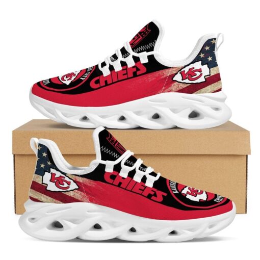 Kansas City Chiefs Max Soul Sneakers Shoes Elevate Your Every Step - Image 8