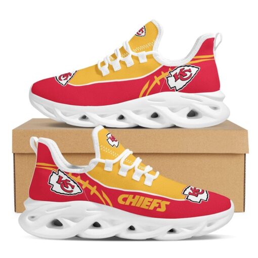 Kansas City Chiefs Max Soul Sneakers Shoes Elevate Your Every Step - Image 4