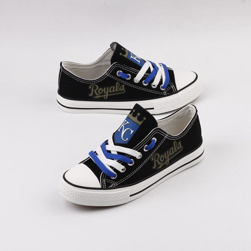 Kansas City Royals Limited Print Low Top Canvas Shoes Sport Sneakers For Men Women Fans 2 Kansas City Royals Limited Print Low Top Canvas Shoes Sport Sneakers For Men Women Fans - Image 2