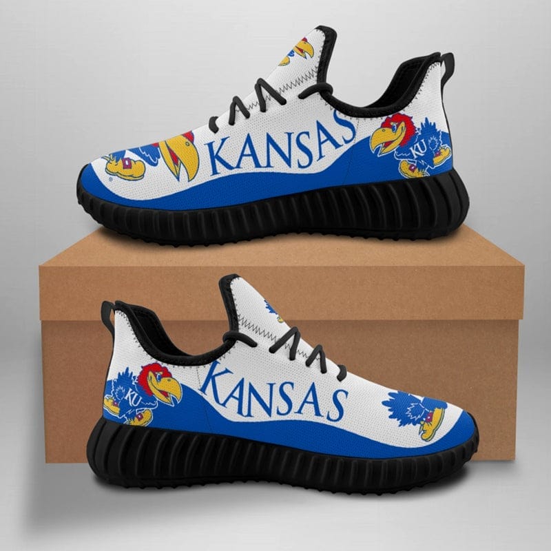 Kansas Jayhawks NCAA Sneaker Shoes Hot Team For Men Women Fans 1 Kansas Jayhawks NCAA Sneaker Shoes Hot Team For Men Women Fans