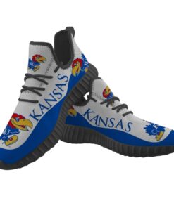 Kansas Jayhawks NCAA Sneaker Shoes Hot Team For Men Women Fans 7 Kansas Jayhawks NCAA V4 Sneaker Shoes Hot Team