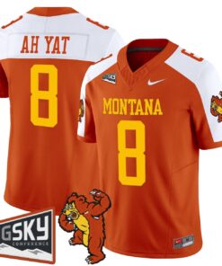 Keali'i Ah Yat Jersey #8 Montana Grizzlies 1995 Throwback Vapor Limited Stitched