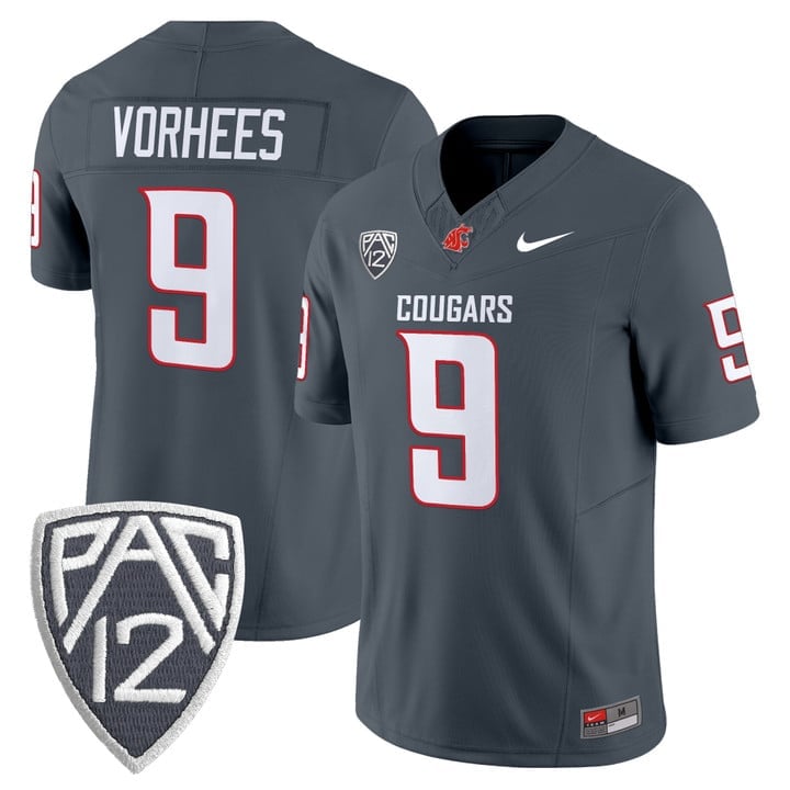 KirbyVorheesJersey 9WashingtonStateCougars2025V2VaporLimitedStitched