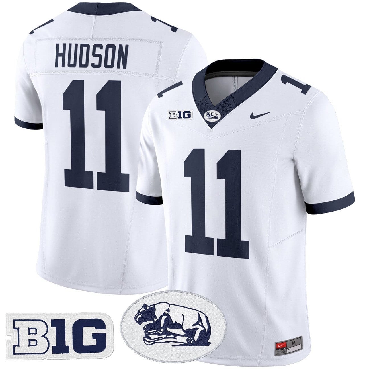 Kyron Hudson Jersey #11 Penn State Nittany Lions 2025 Throwback Limited Stitched 3 Kyron Hudson Jersey #11 Penn State Nittany Lions 2025 Throwback Limited Stitched - Image 3