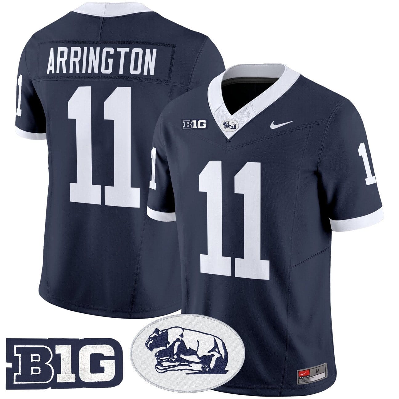LaVar Arrington Jersey #11 Penn State Nittany Lions 2025 Throwback Limited Stitched 2 LaVar Arrington Jersey #11 Penn State Nittany Lions 2025 Throwback Limited Stitched - Image 2