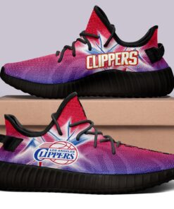 Los Angeles Clippers V2 NBA 350v Yeezy Sneakers For Men Women Fans