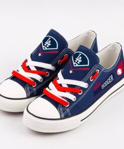 Los Angeles Dodgers Limited Print MLB Students Low Top Canvas Shoes Sport Sneakers b6d73f8f ae6d 4575 8b02 49147ae78719