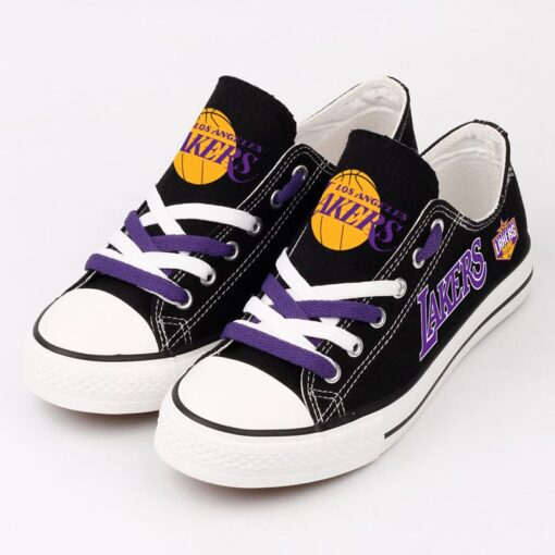 Los Angeles Lakers Atlanta Hawks Sport Sneakers Shoes For Men Women Fans - Image 3