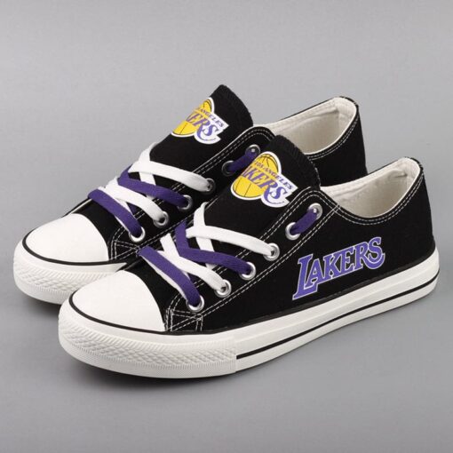 Los Angeles Lakers Atlanta Hawks Sport Sneakers Shoes For Men Women Fans - Image 2
