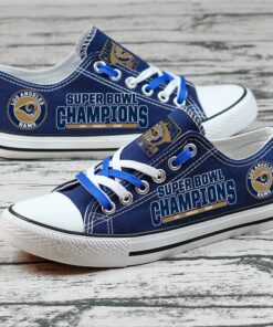 Los Angeles Rams Limited Print NFL Students Low Top Canvas Shoes Sport Sneakers 3 13dc41a6 97d9 4555 a4a6 bb9a24633367