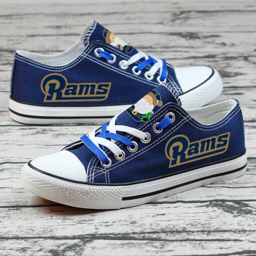Los Angeles Chargers Low Top Canvas Sport Sneakers Shoes For Men Women Fans - Image 6