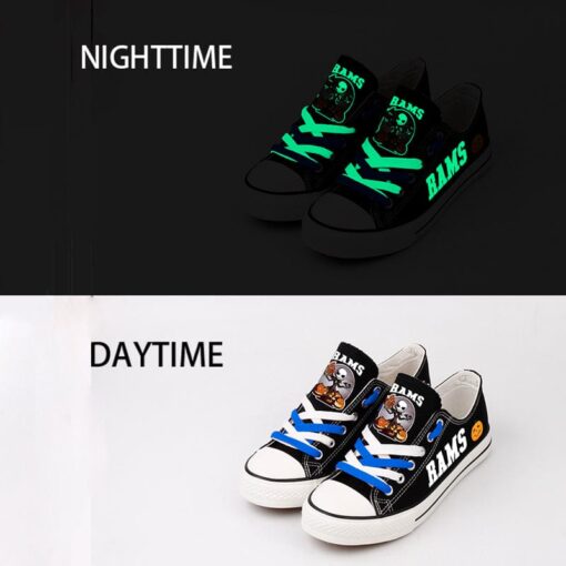 Los Angeles Chargers Low Top Canvas Sport Sneakers Shoes For Men Women Fans - Image 7