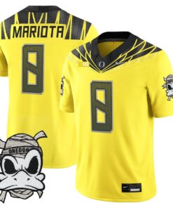 Marcus Mariota Jersey #8 Oregon Ducks 2025 Mummy Duck Vapor Limited Stitched 8 Marcus Mariota Jersey 8 Oregon Ducks 2025 Mummy Duck Vapor Stitched Yellow