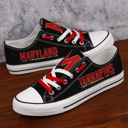 Maryland Terrapins Sport Sneakers Shoes For Men Women Fans - Image 5
