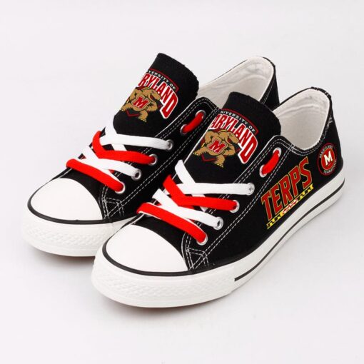 Maryland Terrapins Sport Sneakers Shoes For Men Women Fans